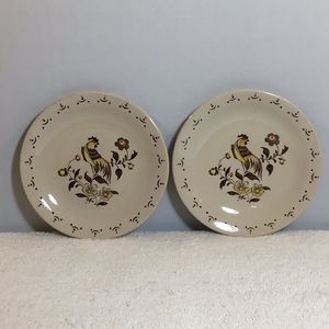 🇺🇸🇺🇸STAFFORDSHIRE B&B PLATES🇺🇸🇺🇸
